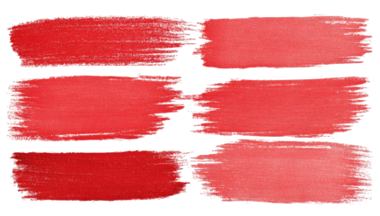 Abstract crimson paint strokes (1)