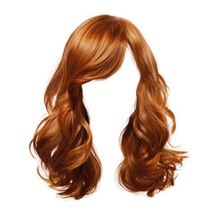 Fototapeta premium Wavy auburn hair
