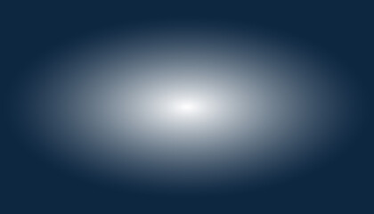Modern Dark Blue and Grey Gradient Background, Radial Light Effect, Abstract Texture