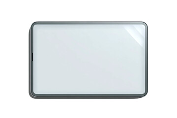 Blank rectangular tablet or phone mockup