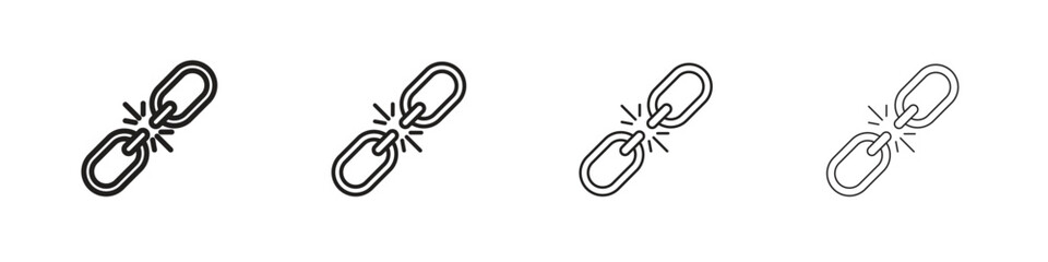 Weakness icon outline trend modern simple versions