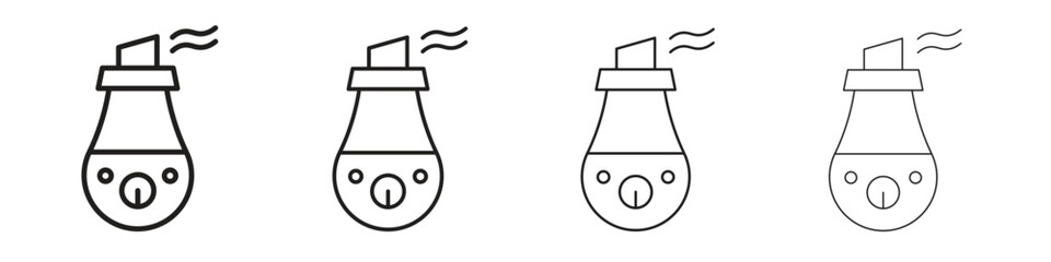 Humidifier icon outline trend modern simple versions