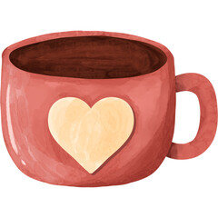 Watercolor Coffee Cup