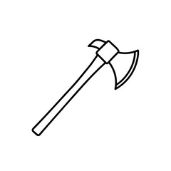 Illustration of a tomahawk on transparent background