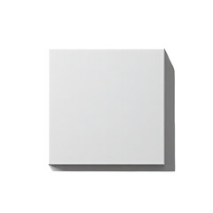 Simple white square graphic