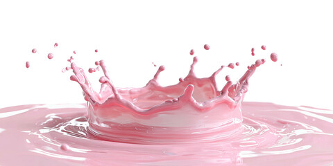Pink liquid splash (1)