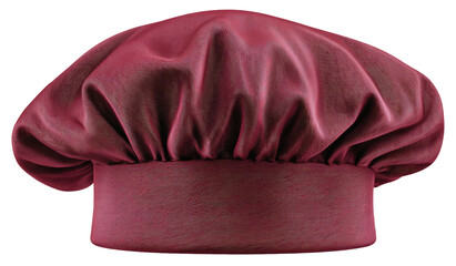 Chef's hat, deep pink
