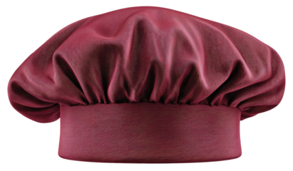 Chef's hat, deep pink