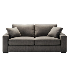 Obraz premium Modern Fabric Couch with Pillows