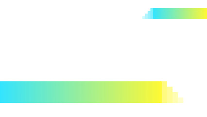 テロップデザイン：グラデーションA