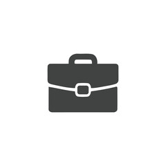 briefcase business icon vector
