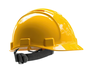 Bright yellow safety helmet (5)