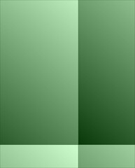 Minimalist green gradient geometric background
