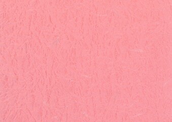 Handmade Japanese Washi Paper Texture light red Fibrous Background