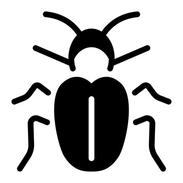 This Cockroach icon is suitable for Pest Control, and related fields.