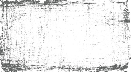 Obraz premium Abstract Black and White frame Scratch overlay Scratched grunge urban texture, designed dust distress grainy grungy effect, distressed backdrop Illustration vector design on transparent background. 