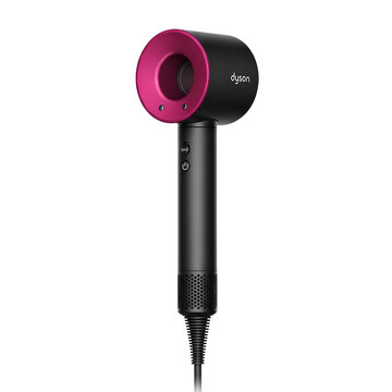dyson supersonic hair dryer isolated on white blowdryer product
