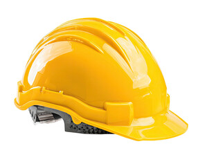 Bright yellow safety helmet (1)