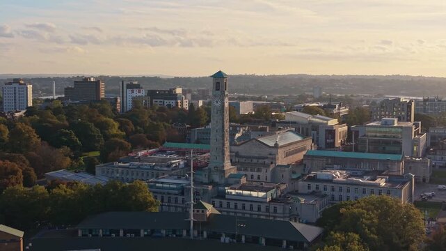 Southampton central aerial video