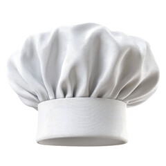 White chef's hat, isolated