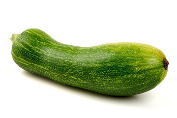 Zucchini, Green Vegetable, isolated on white background