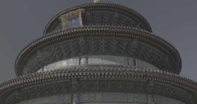 Intricate Architectural Detail of Historical Structure