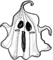 Halloween drawing lines