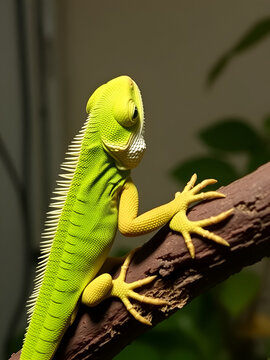 Gran Piedro giant anole (Chamaeleolis sp.)