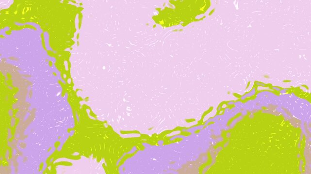 Abstracts Liquid Water C, Abstract animated background with colorful fluid patterns in pastel shades for creative projects,  royalty free stock.