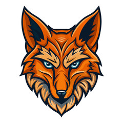 Majestic Fox Head Vector Sticker, Tattoo, T-shirt Design