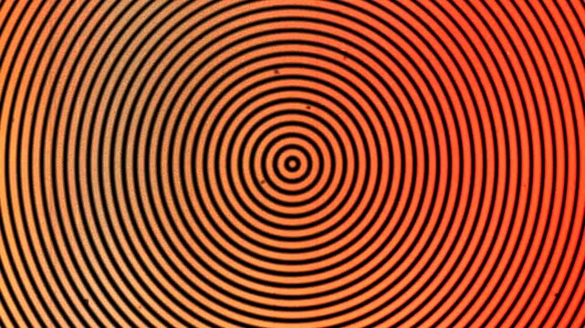 Black and red circle shapes animation