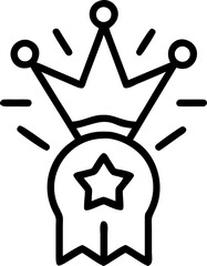 brand value signs vector outline icon on white or transparent background. branding or advertising or company outline icons. Printable sticker.