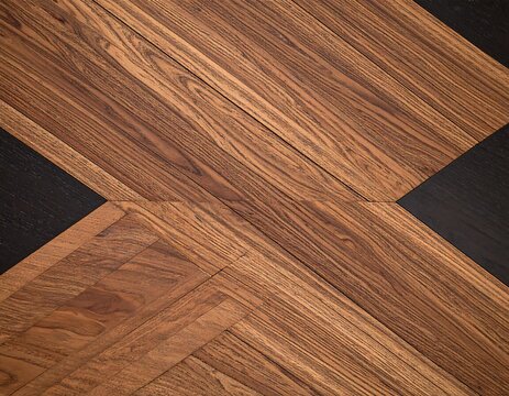 Wood floor pattern with dark accents