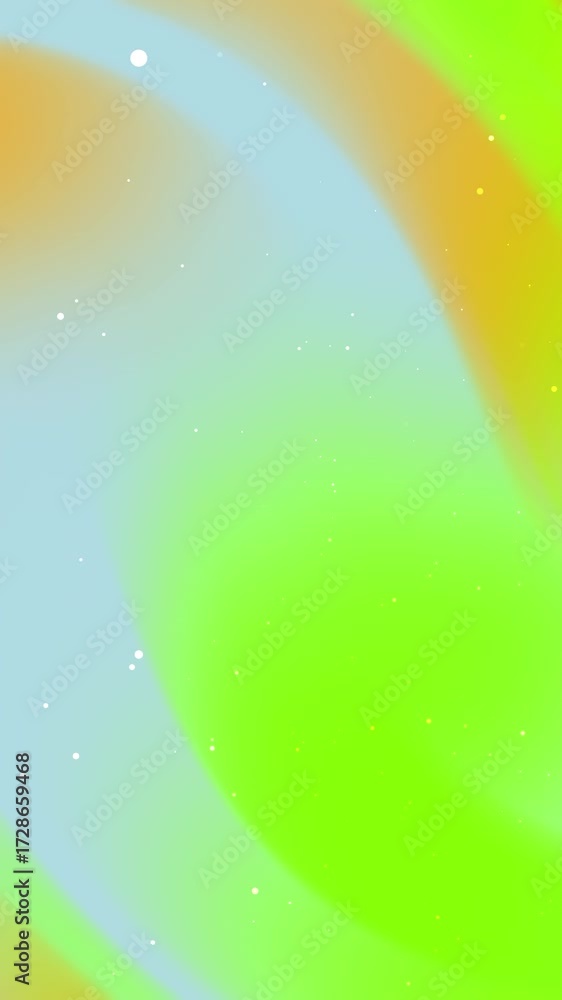 Poster abstract gradient background animation with flowing pastel colors and subtle particles