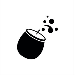 coffee icon. A clean design perfect for café logos, apps, or beverage illustrations