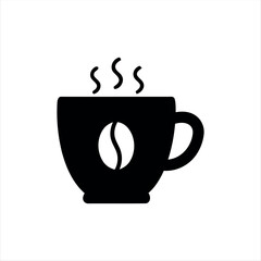coffee icon. A clean design perfect for café logos, apps, or beverage illustrations