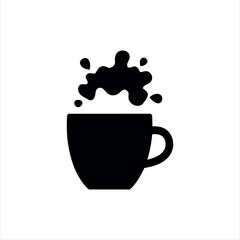coffee icon. A clean design perfect for café logos, apps, or beverage illustrations