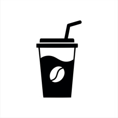 coffee icon. A clean design perfect for café logos, apps, or beverage illustrations