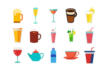 set of different drinks © Pittho