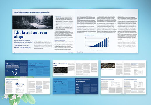 Blue Report Example Annual Report Blue Images – Browse 139,681 Stock Photos, Vectors, and ...