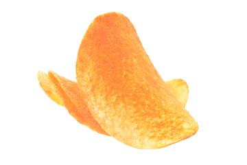 Chips potato isolated