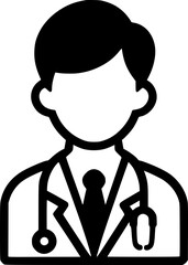 Obraz premium Doctor, Physician, Medical Icon
