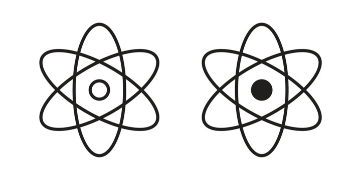 React icon clipart and lineart vector symbols