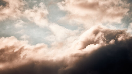 Obraz premium Dramatische Wolken