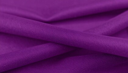 Close-up of deep purple fabric folds