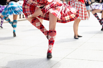 Scottish traditional dancing