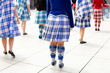 Scottish traditional dancing
