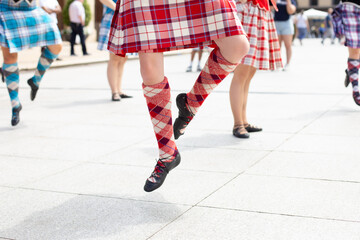 Scottish traditional dancing