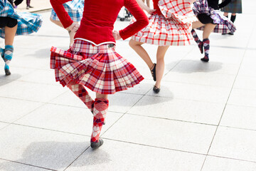 Scottish traditional dancing