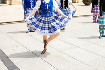 Scottish traditional dancing